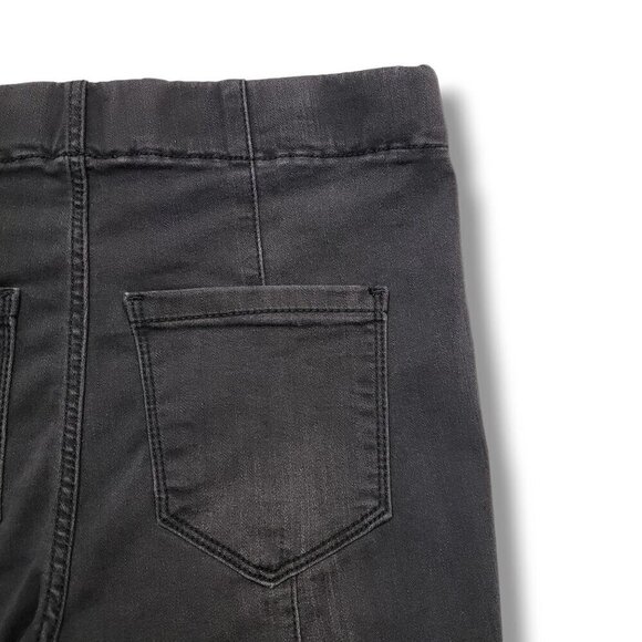 Liverpool Moto‎ Jeans Womens 4 Black Pull On Mid Rise Ankle Zipper - Picture 6 of 10